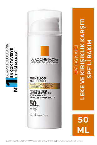 La Roche-Posay Anthelios Age Correct Light Cream SPF50